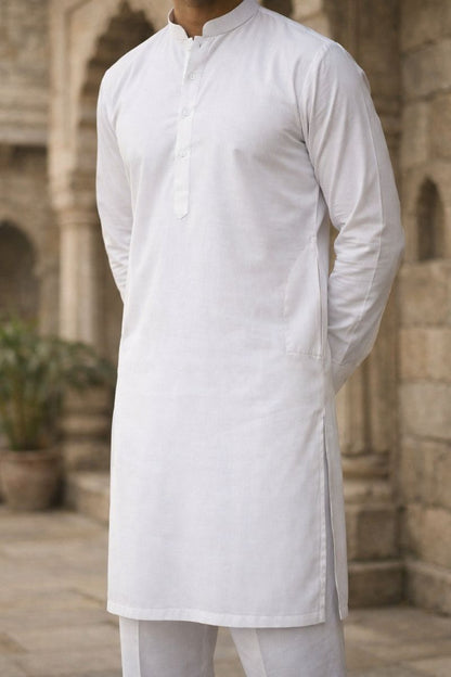 Matte Cotton Kurta & Pant Set – Premium Collection